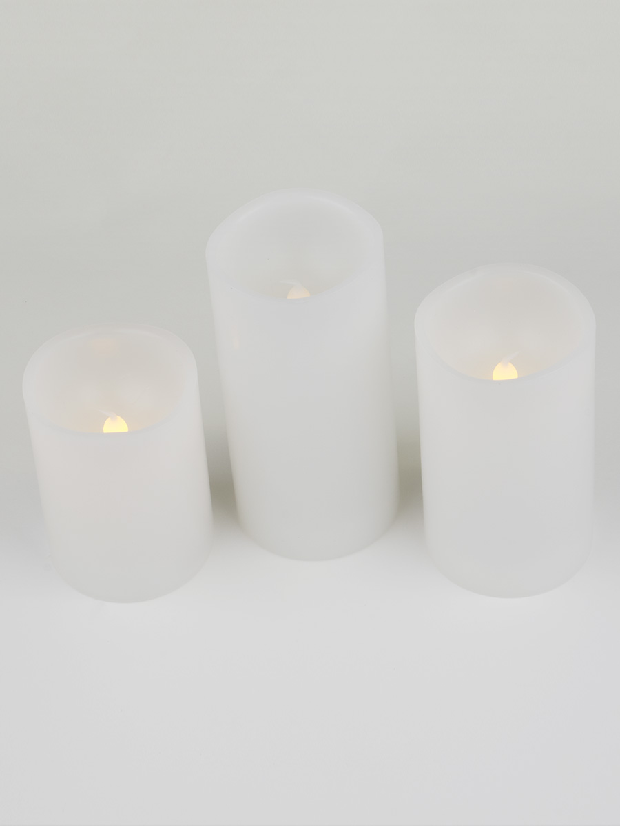 Фигурка светодиодная «Свеча» Uniel (UL-00007256) ULD-F050 Warm White Candle Set3