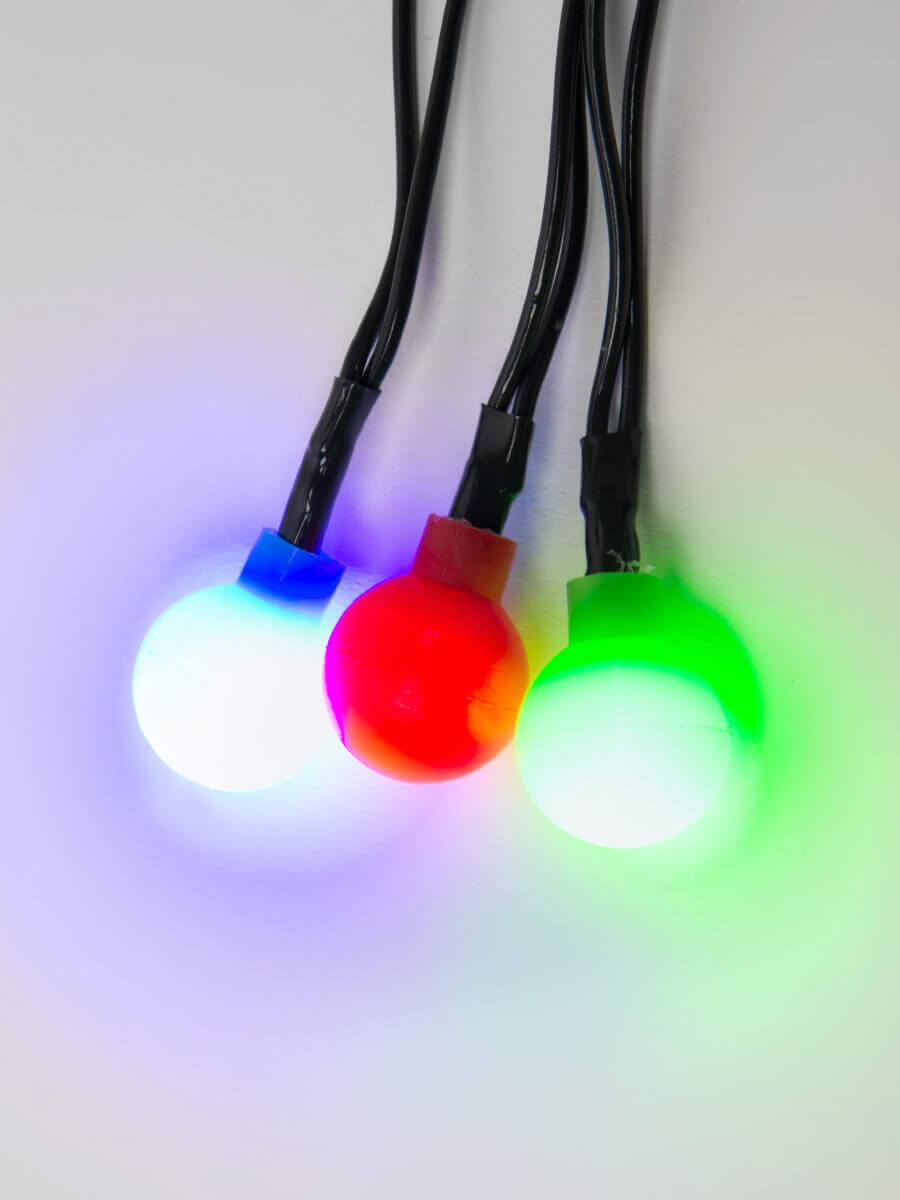 Светодиодная гирлянда Uniel разноцветные шарики (11093) разноцветный ULD-S0280-020/DGA Multi IP20 Colorballs