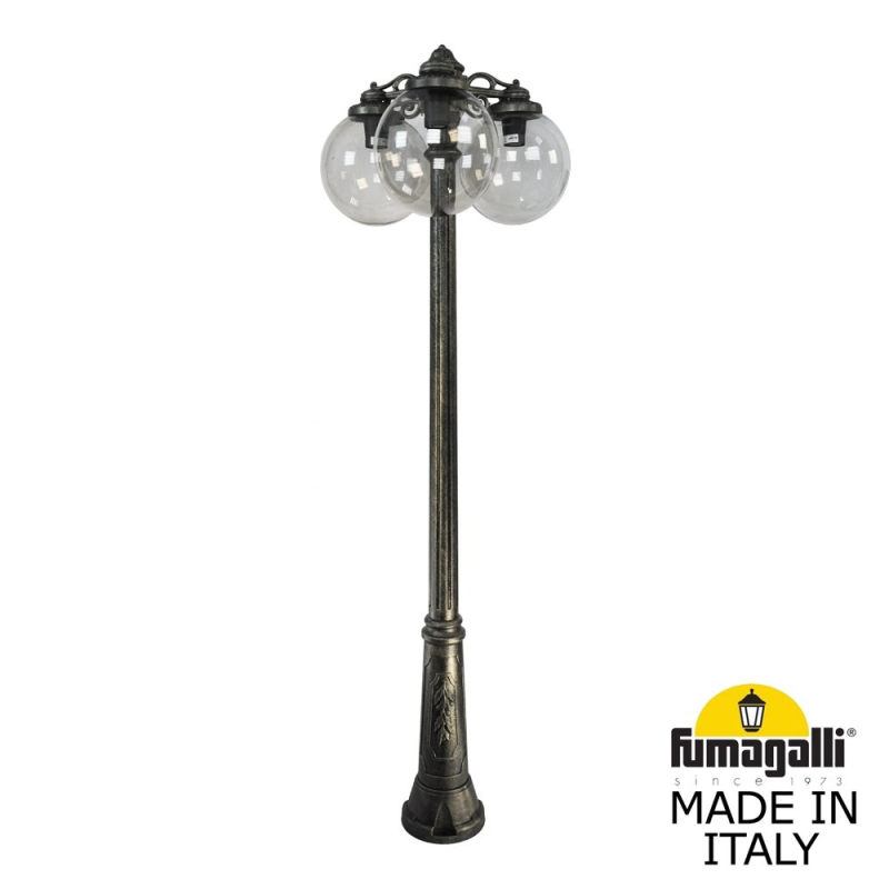 Парковый светильник Fumagalli Globe G30.157.S30.BZF1RDN