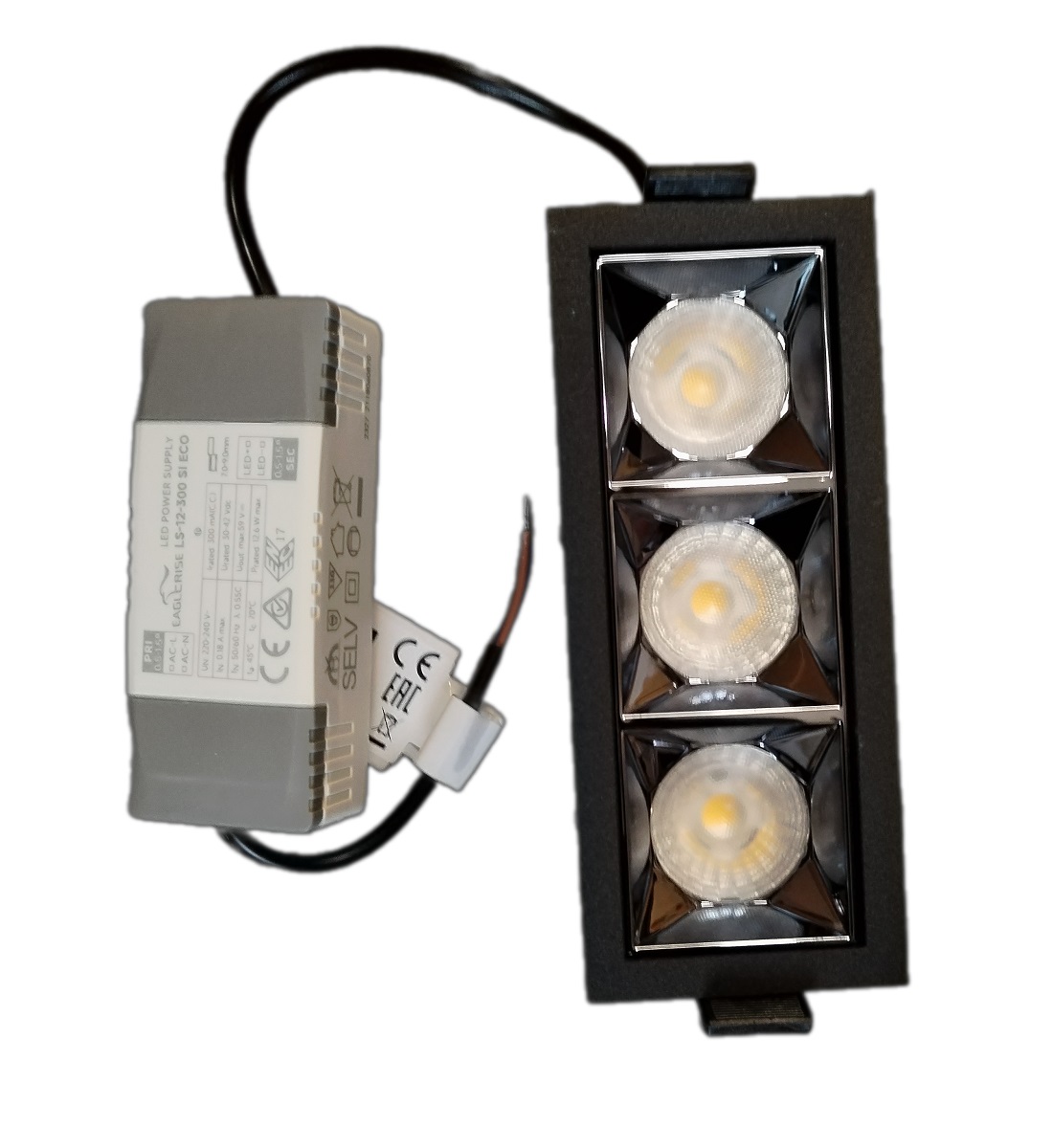 Встраиваемый светильник Fiberli XL003-3T 12130302