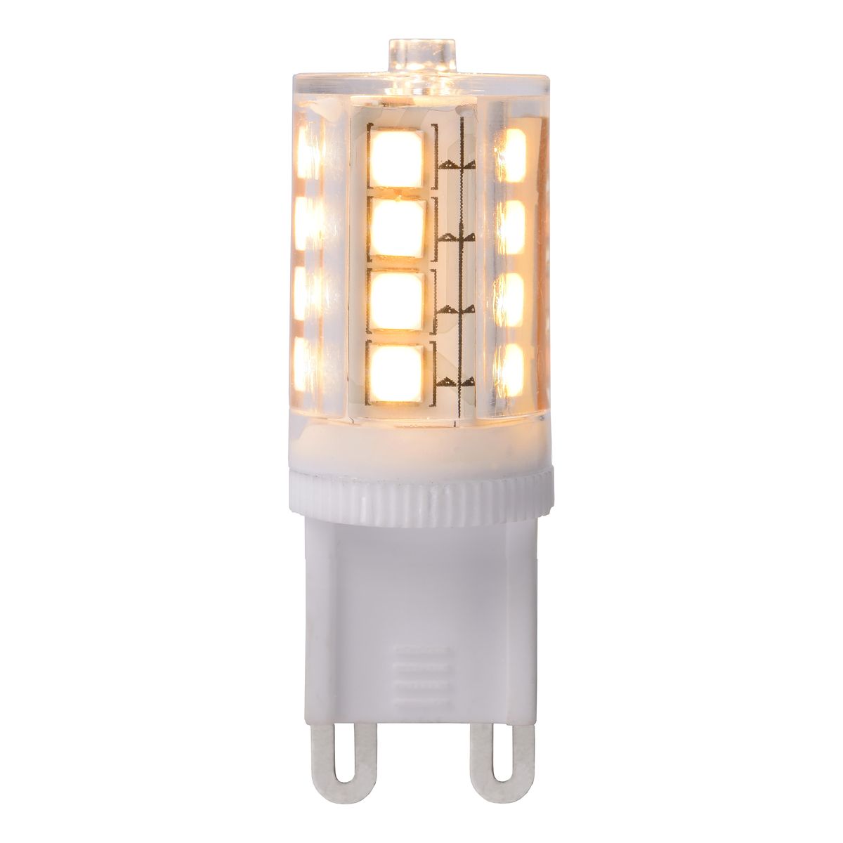 Лампа светодиодная диммируемая Lucide Led Bulb G9 3,5W 2700K прозрачная 49026/03/31