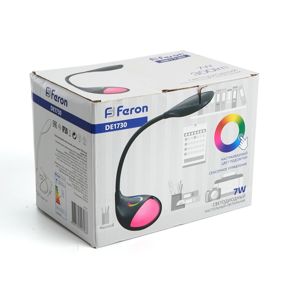 Настольный светодиодный светильник Feron DE1730 41554