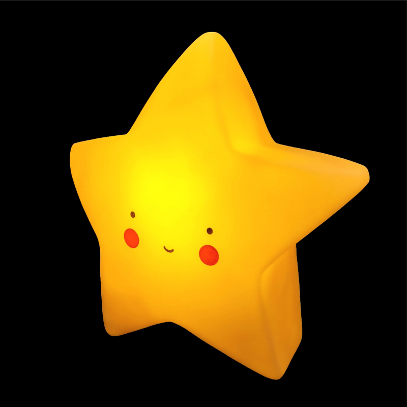 Светодиодный ночник Apeyron Звезда жёлтый 3хLR44 NL-15