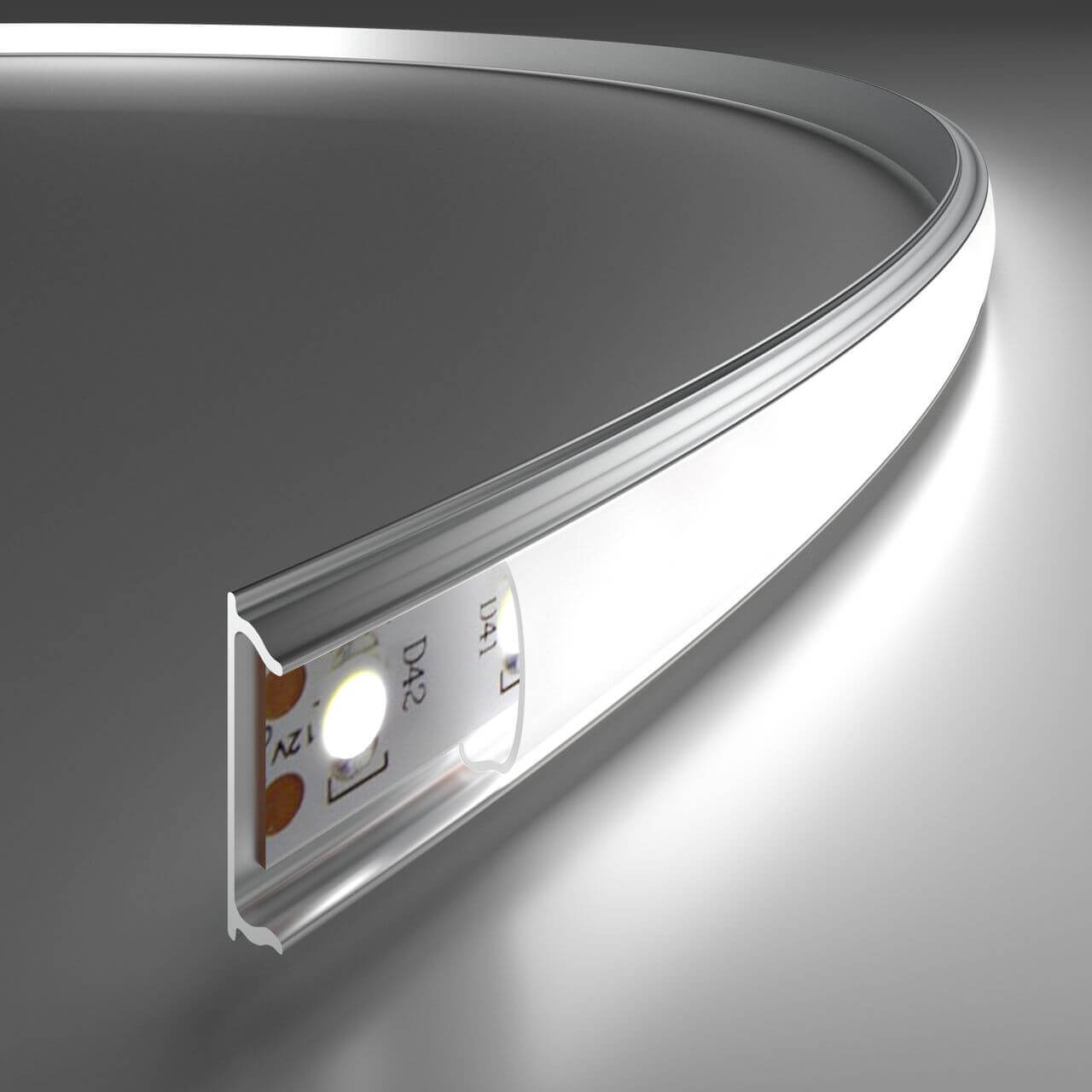 Гибкий алюминиевый профиль Elektrostandard для LED ленты LL-2-ALP012 4690389133794 в Москве