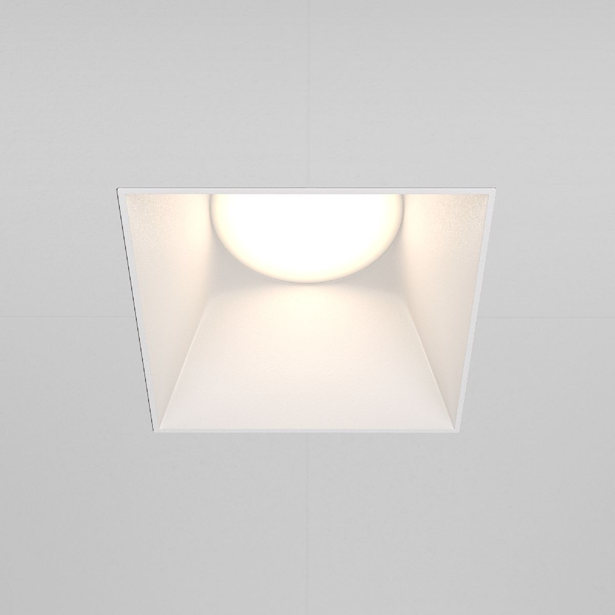 Встраиваемый светильник Maytoni Technical Share DL051-01-GU10-SQ-W