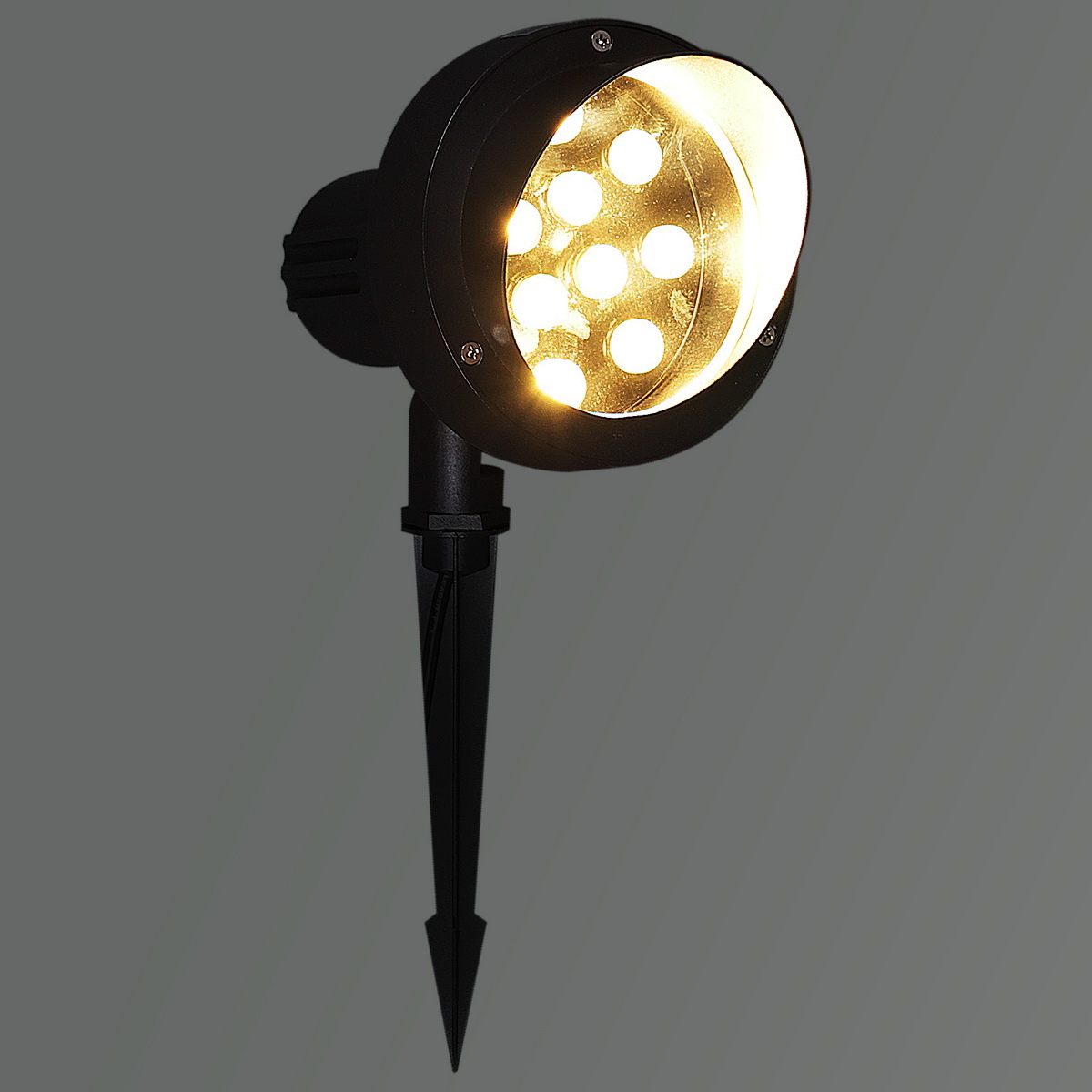 Грунтовый светильник Reluce 09401-0.7-001U LED9W BK+WW