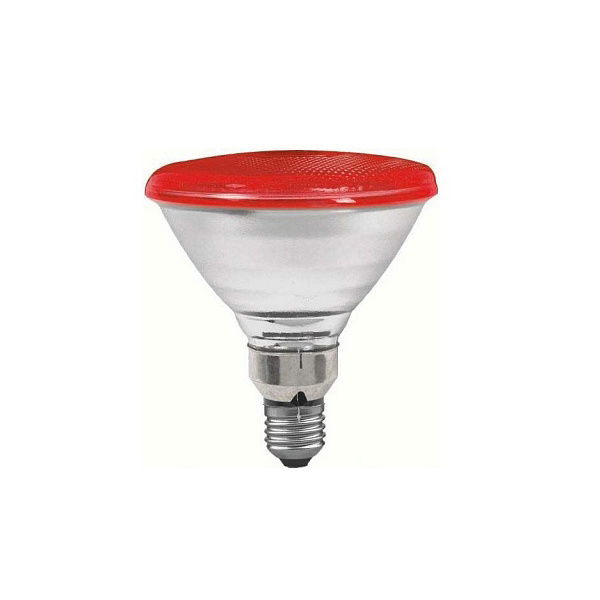 Лампа накаливания рефлекторная Paulmann PAR38 Е27 80W конус красный 27281