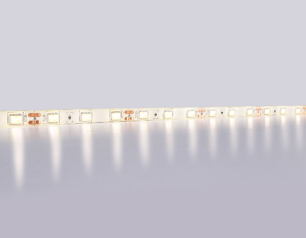 Светодиодная лента Ambrella Light LED Strip 12В 5050 14,4Вт/м 3000K 5м IP65 GS2101
