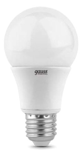 Лампа светодиодная Gauss E27 10W 4100K груша матовая 23220