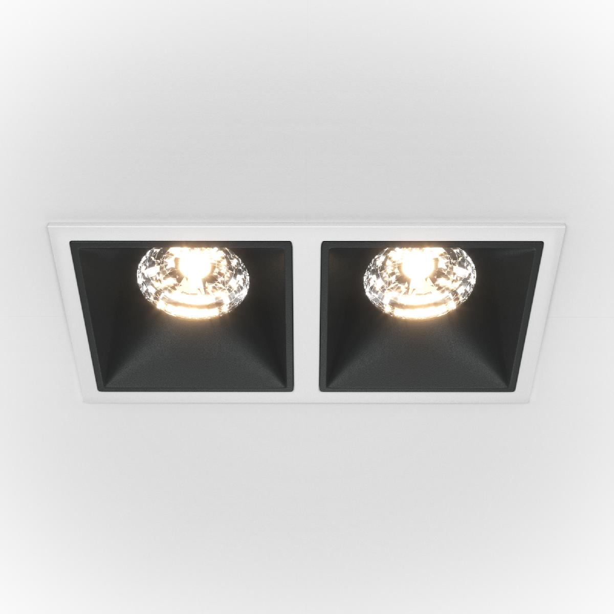 Встраиваемый светильник Maytoni Technical Alfa LED DL043-02-15W4K-D-SQ-WB