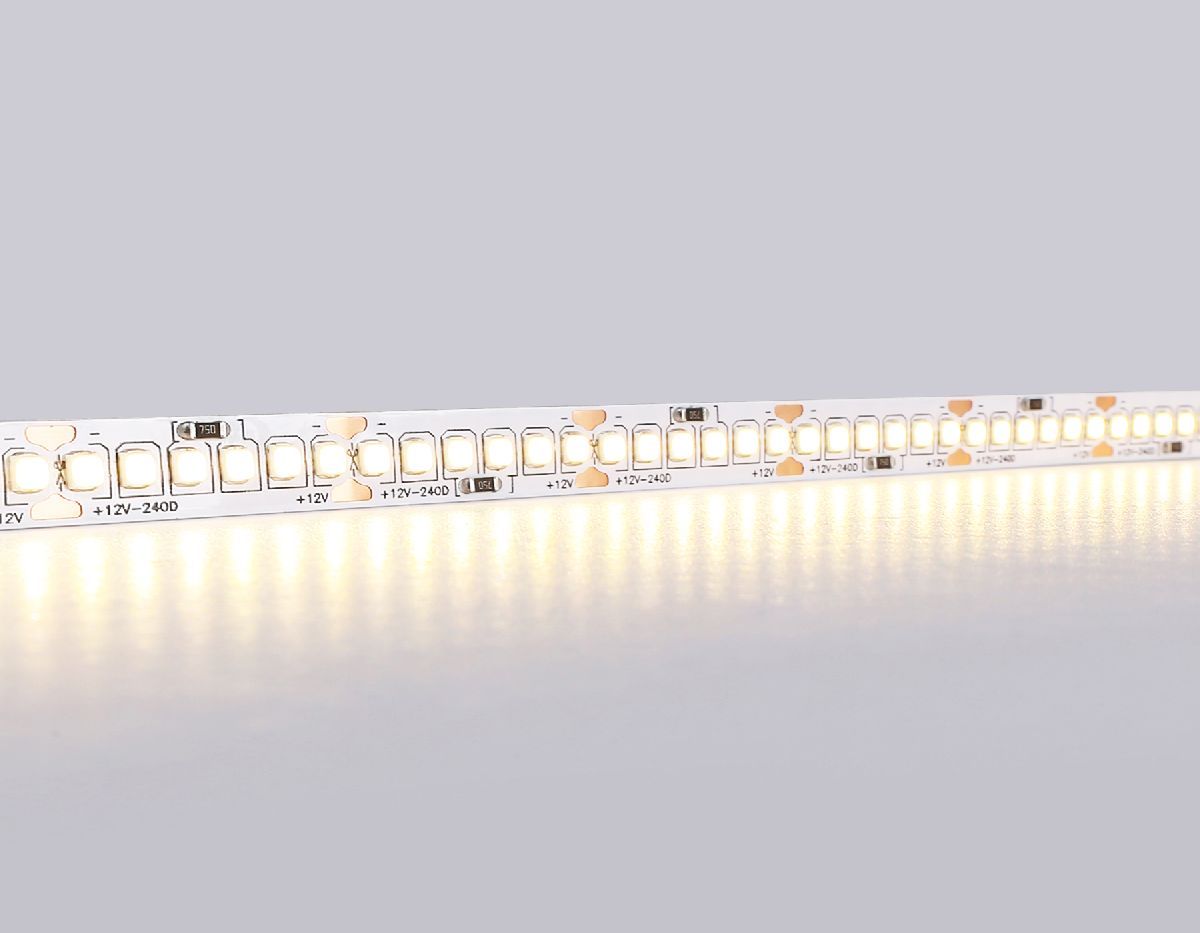 Светодиодная лента Ambrella Light LED Strip 12В 2835 19,2Вт/м 3000K 5м IP20 GS1501