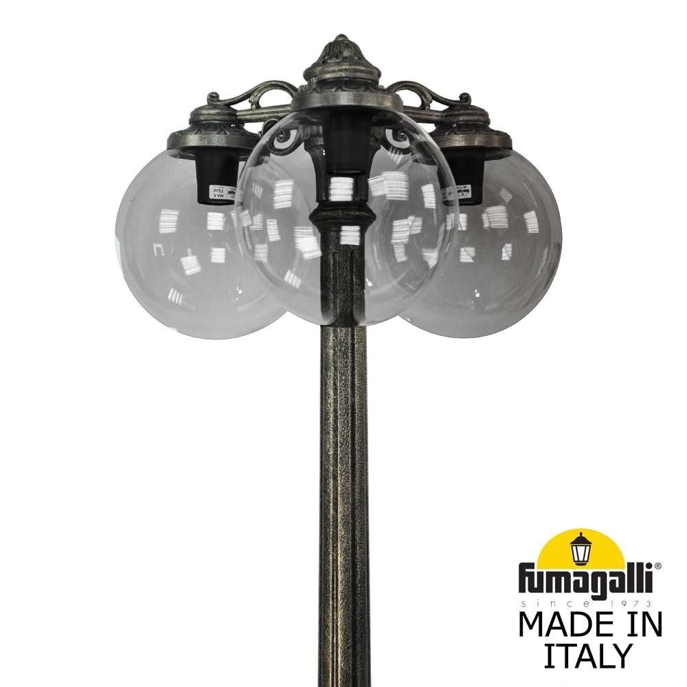 Парковый светильник Fumagalli Globe G30.157.S30.BZF1RDN
