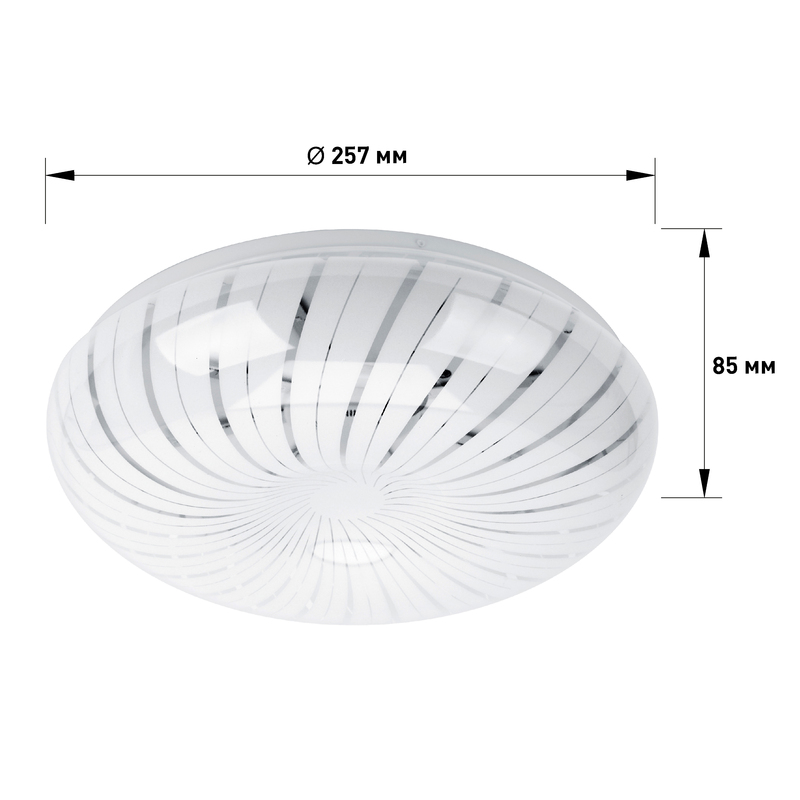 Потолочный светильник Эра SPB-6-18-4K Meduza Б0054061