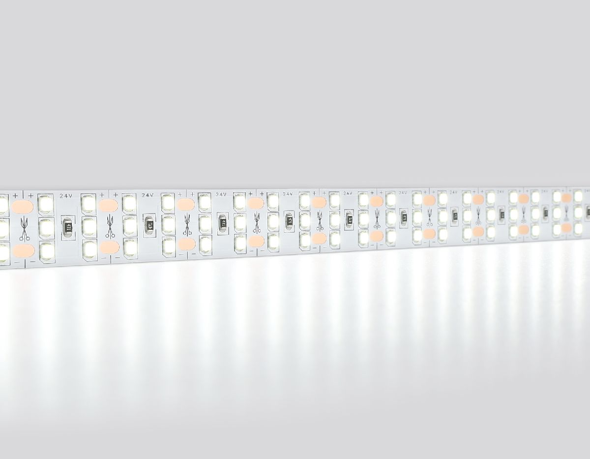 Светодиодная лента трехрядная Ambrella Light LED Strip 24В 2835 26Вт/м 6500K 5м IP20 GS3903