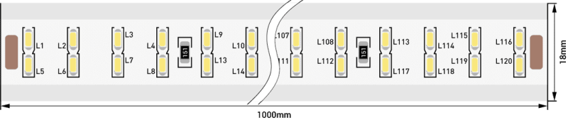 Светодиодная лента SWG LT4240-NW-50 002167