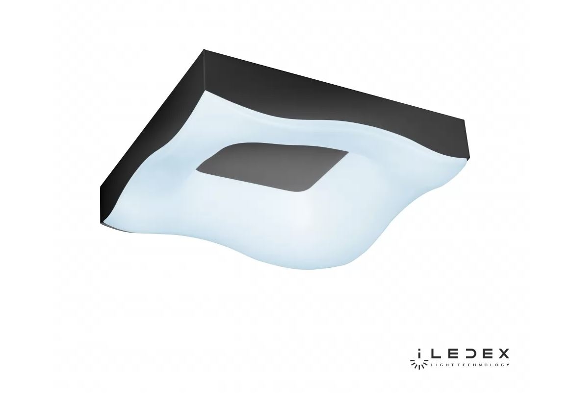 Потолочный светодиодный светильник iLedex Luminous S1888/1 BK