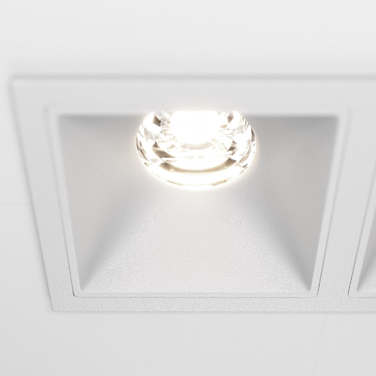 Встраиваемый светильник Maytoni Technical Alfa LED DL043-02-10W4K-SQ-W