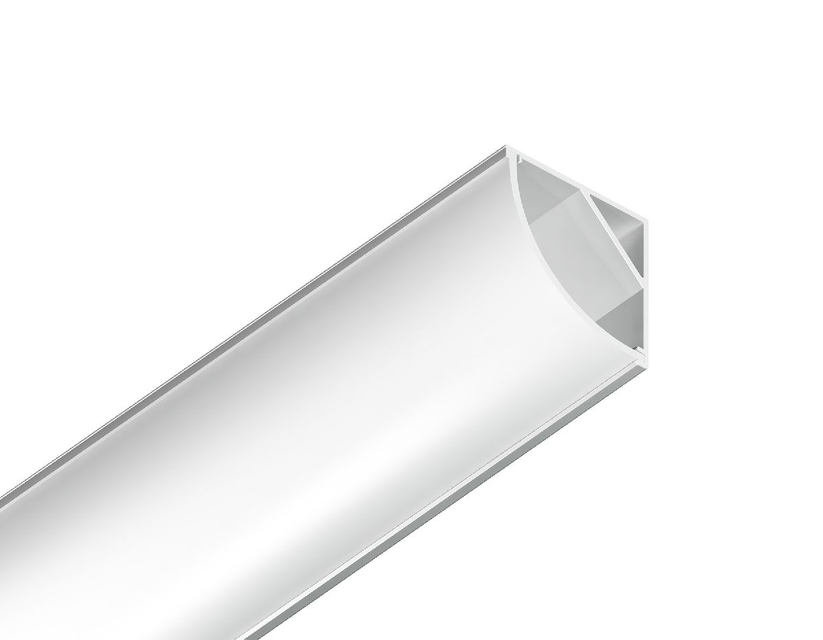 Алюминиевый угловой профиль Ambrella Light Alum Profile GP2100WH