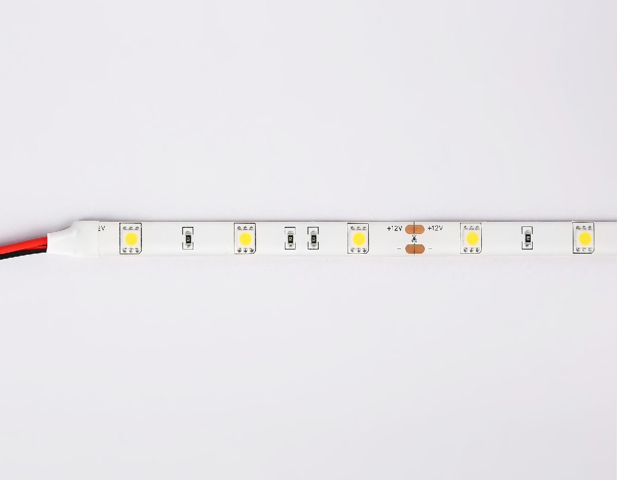 Светодиодная лента Ambrella Light LED Strip 12В 5050 7,2Вт/м 4500K 5м IP65 GS1902
