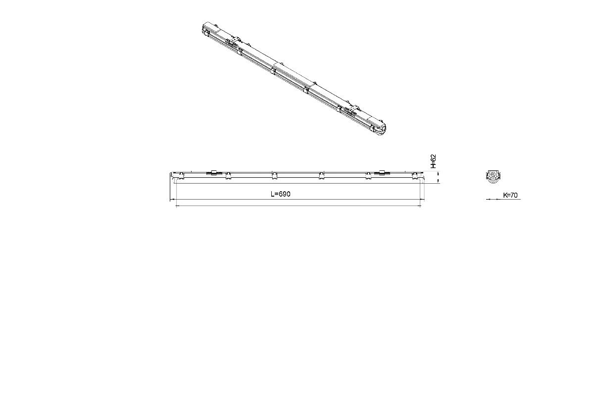 Настенно-потолочный светильник Эра SPP-101-0-001-060 Б0043654