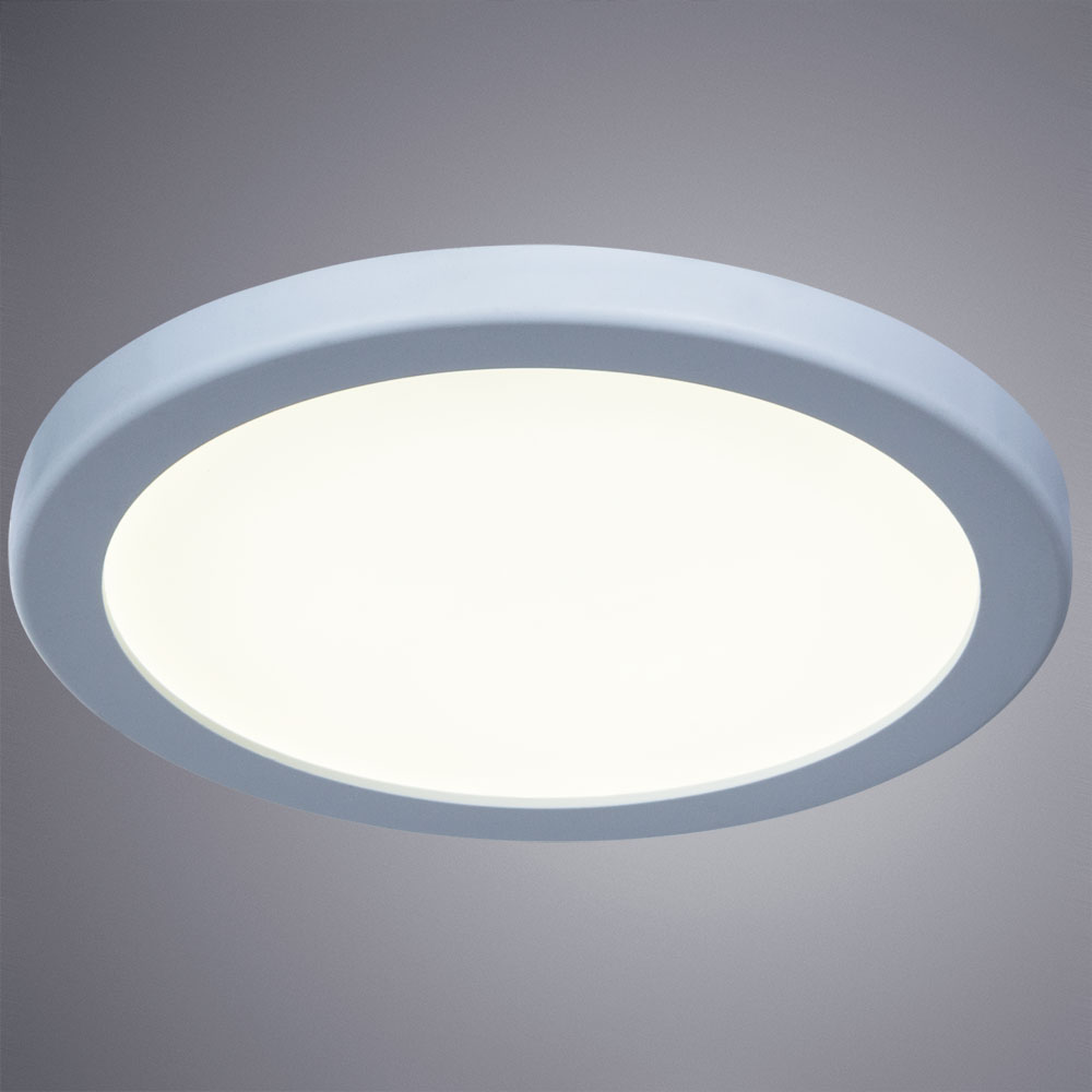 Потолочный светодиодный светильник Arte Lamp Mesura A7977PL-1WH