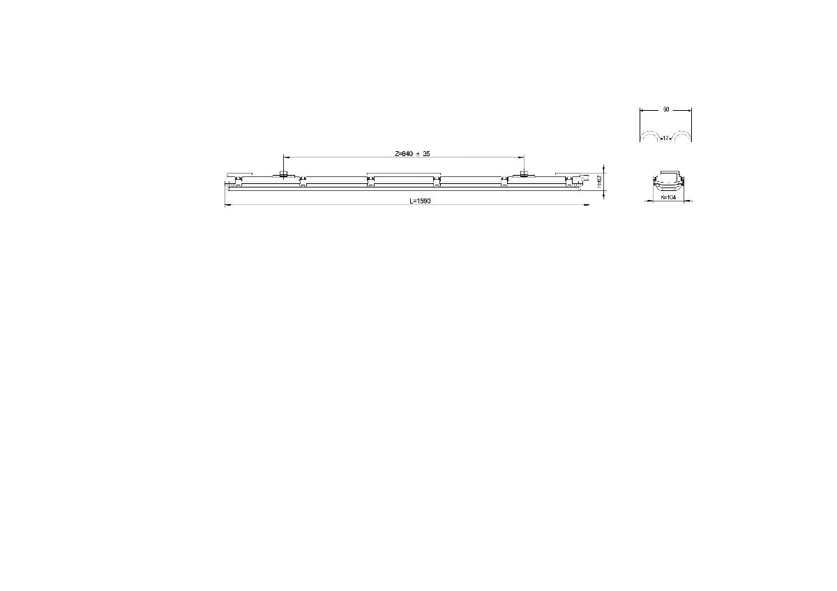 Линейный светодиодный светильник Эра SPP-101-0-002-150 Б0043659
