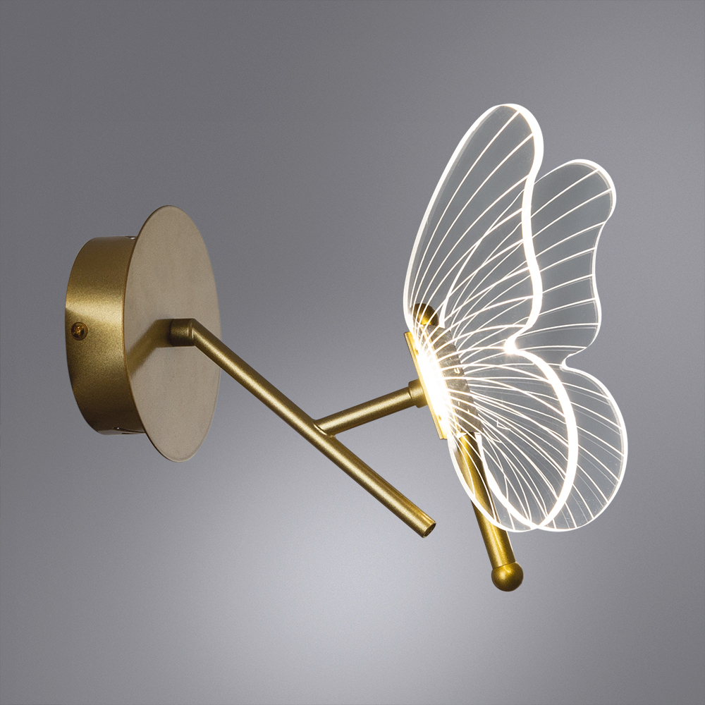 Настенный светильник Arte Lamp Darcy A2187AP-1GO