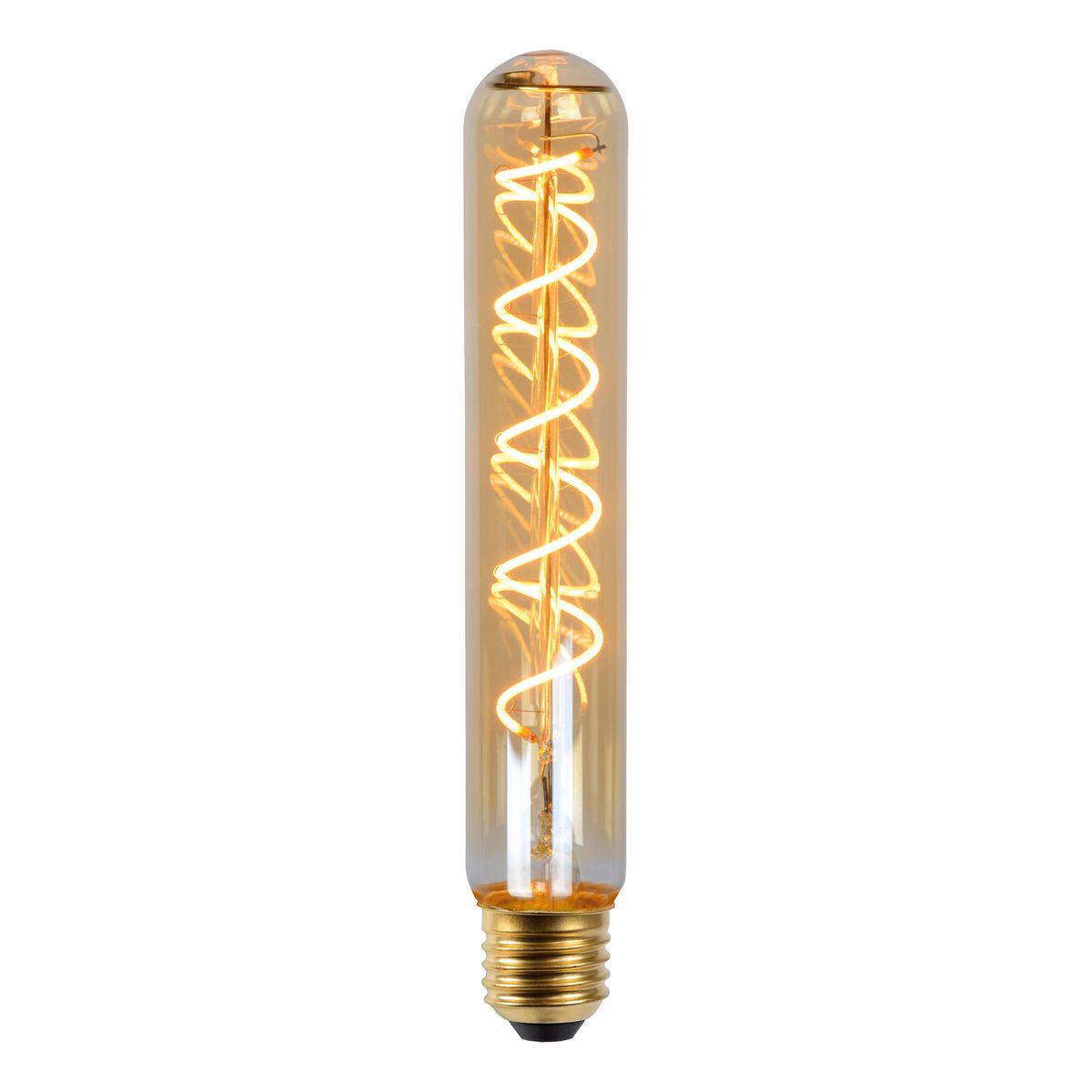 Лампа светодиодная диммируемая Lucide E27 5W 2200K янтарная 49035/20/62