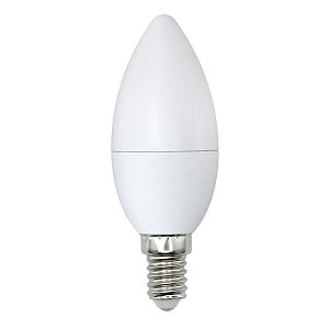 Лампа светодиодная (UL-00003803) Volpe E14 9W 4000K матовая LED-C37-9W/NW/E14/FR/NR
