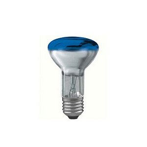 Лампа накаливания рефлекторная Paulmann R63 Е27 40W синяя 23044