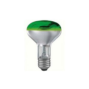 Лампа накаливания рефлекторная Paulmann R80 Е27 60W зеленая 25063