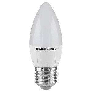 Лампа светодиодная Elektrostandard E27 8W 6500K свеча матовая 4690389152351