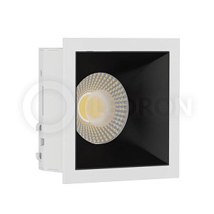 Встраиваемый светильник LeDron RISE KIT 1 GU10 Белый/Черный