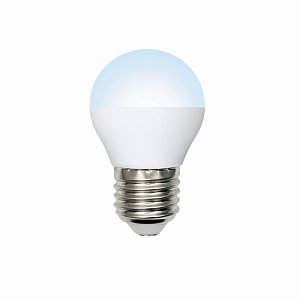 Лампа светодиодная (10218) Volpe E27 6W 3000K матовая LED-G45-6W/WW/E27/FR/O