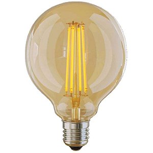 Лампа светодиодная Voltega E27 6W 2800K шар золотой VG10-G95GE27warm6W 7084