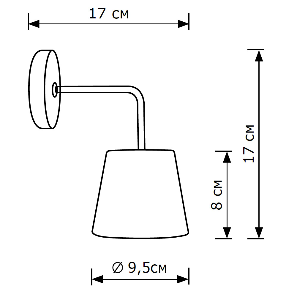 Бра LightHall Luvisa LH012143
