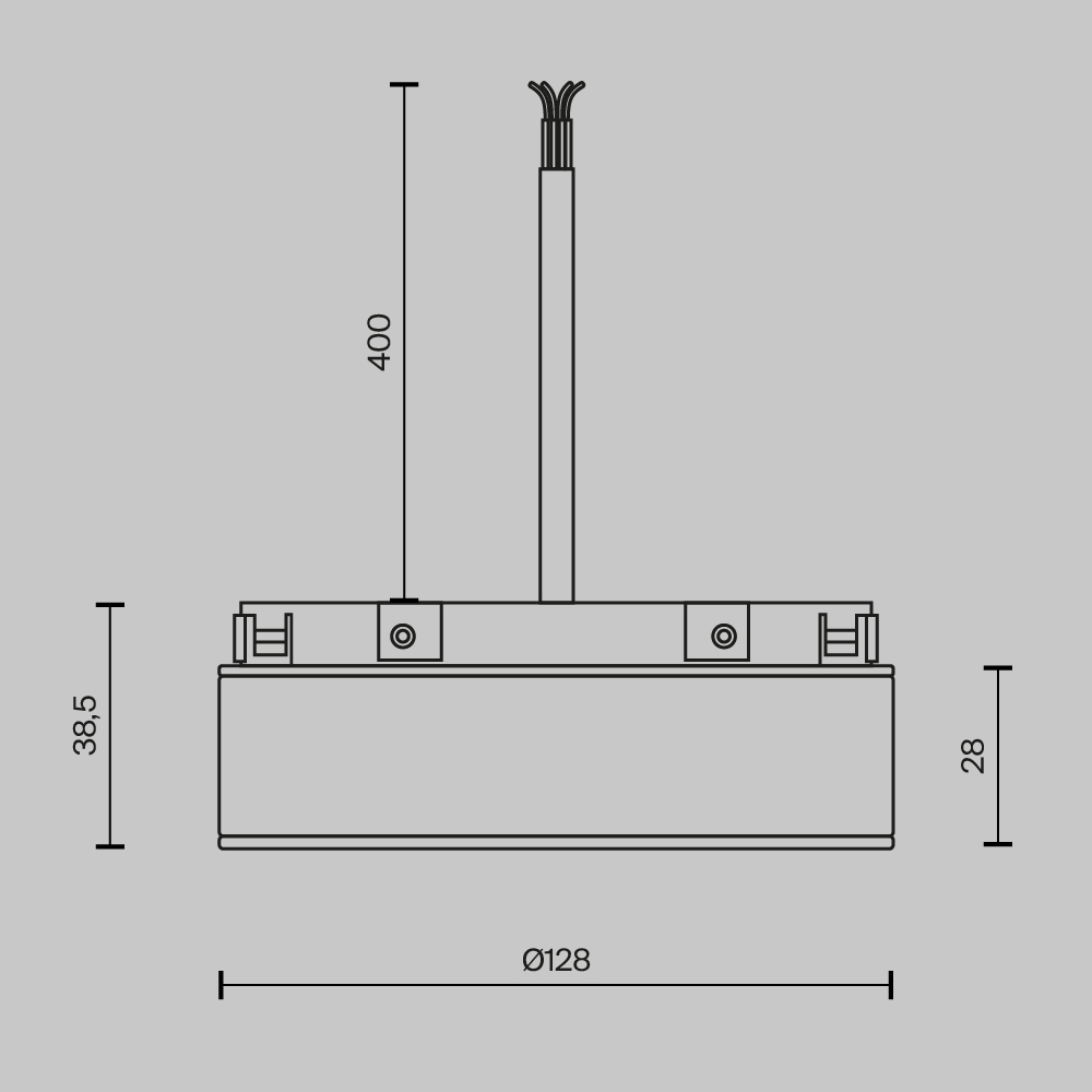 Блок питания встраиваемый Maytoni Basity DC48В 4.1A IP54 TRA172DR- 200W-DS-B