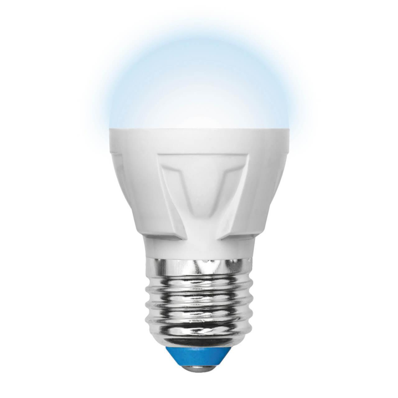 Лампа светодиодная диммируемая (UL-00000693) Uniel E27 6W 4500K матовая LED-G45-6W/NW/E27/FR/DIM