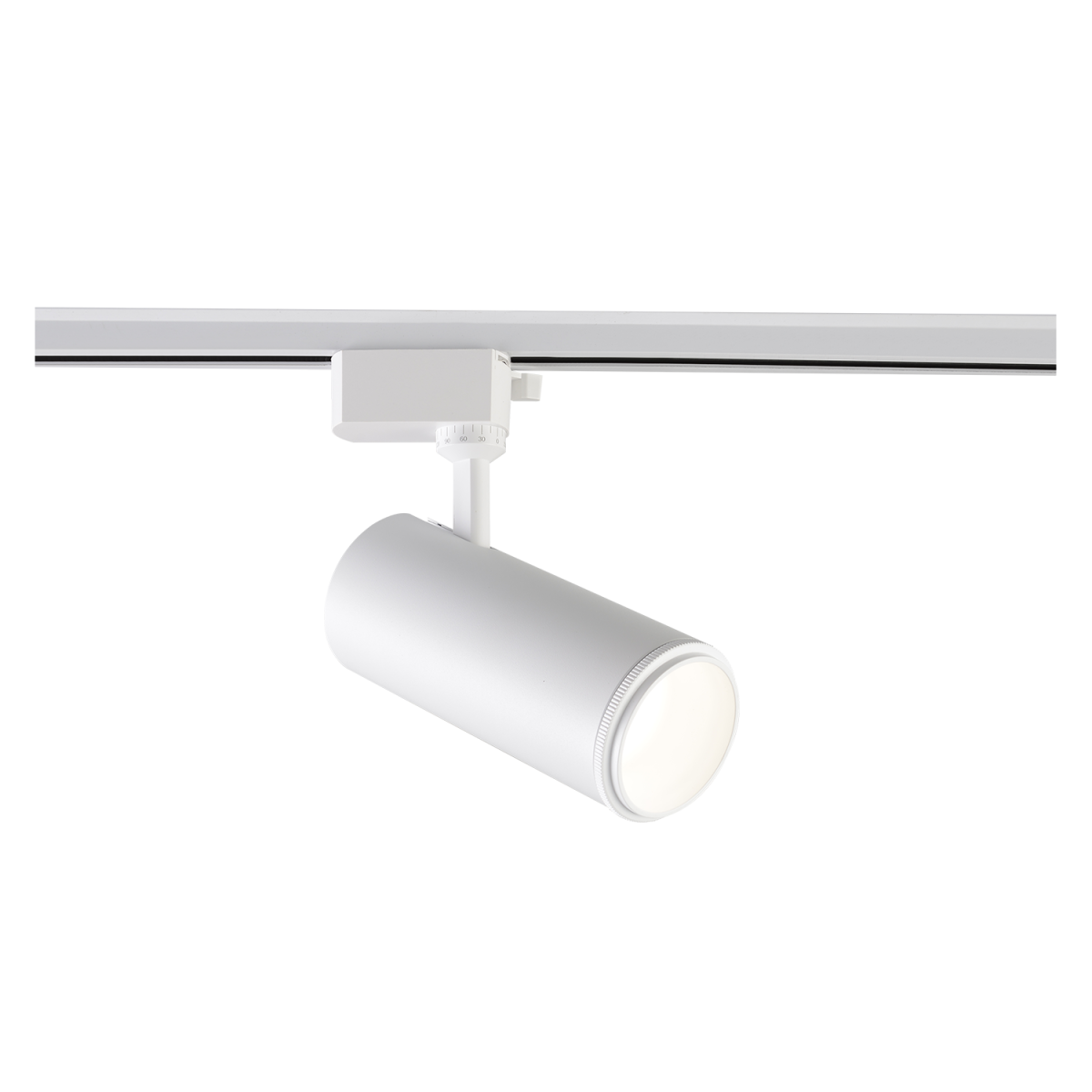 Трековый однофазный светильник Crystal Lux CLT 0.31 021 WH 3CCT ZOOM