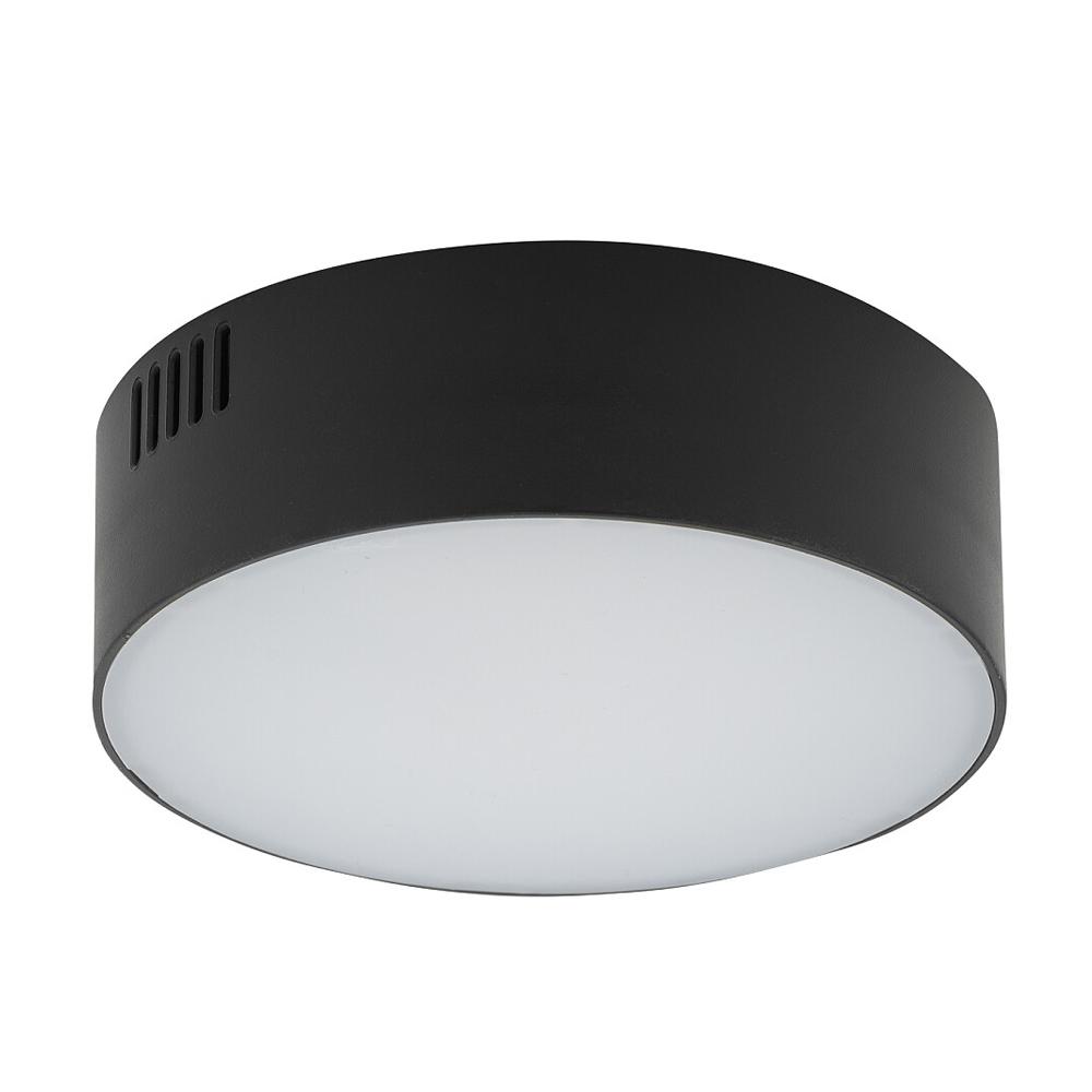 Накладной светильник Nowodvorski Lid Round Led Black 10406