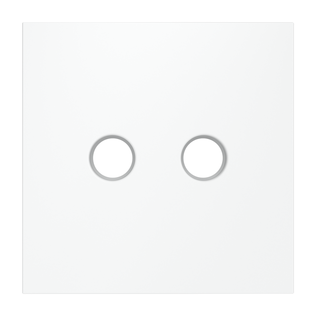 Накладка для розетки телевизионной оконечной TV+SAT Voltum S70 (белый матовый) VLS001602