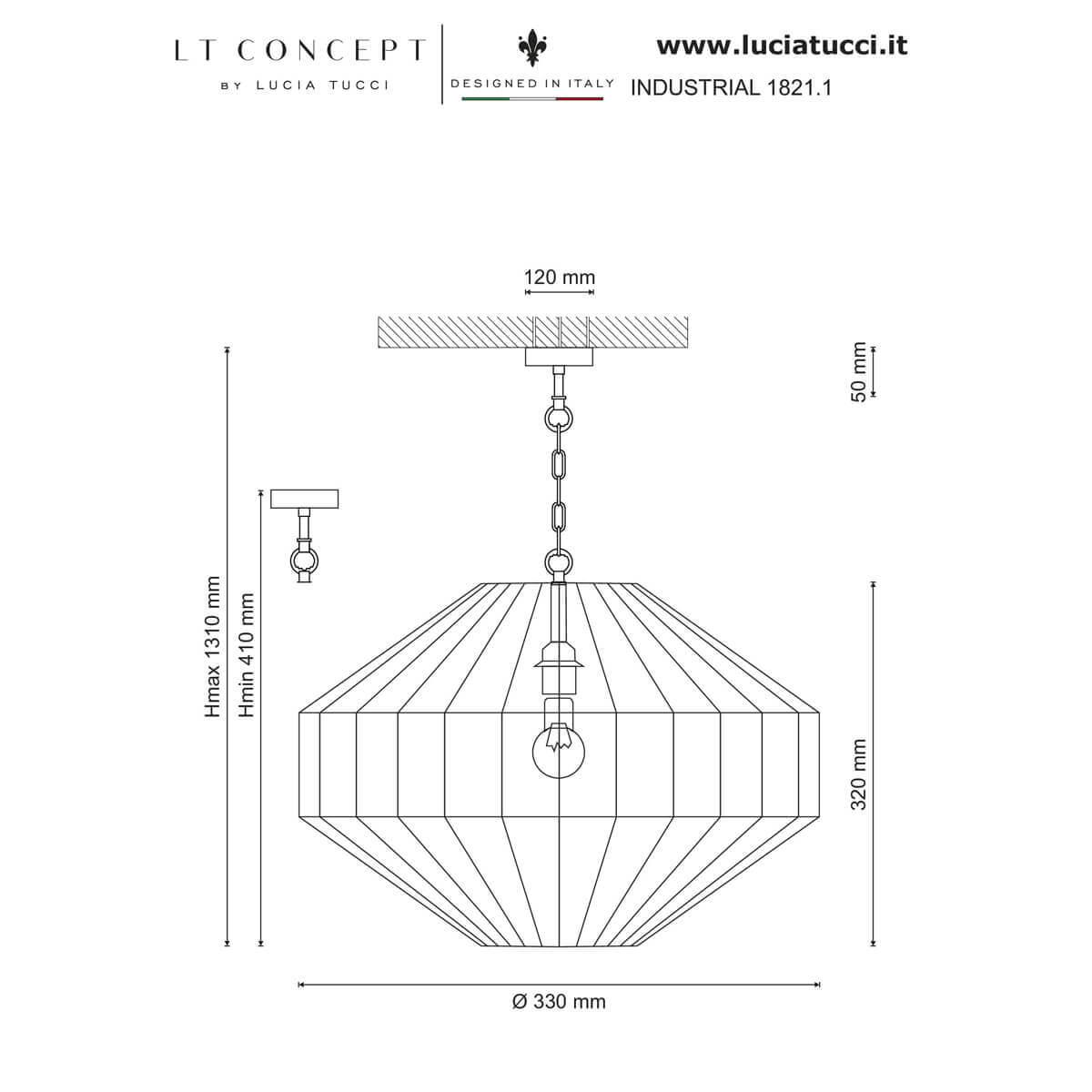 Подвесной светильник Luminex Single 9090
