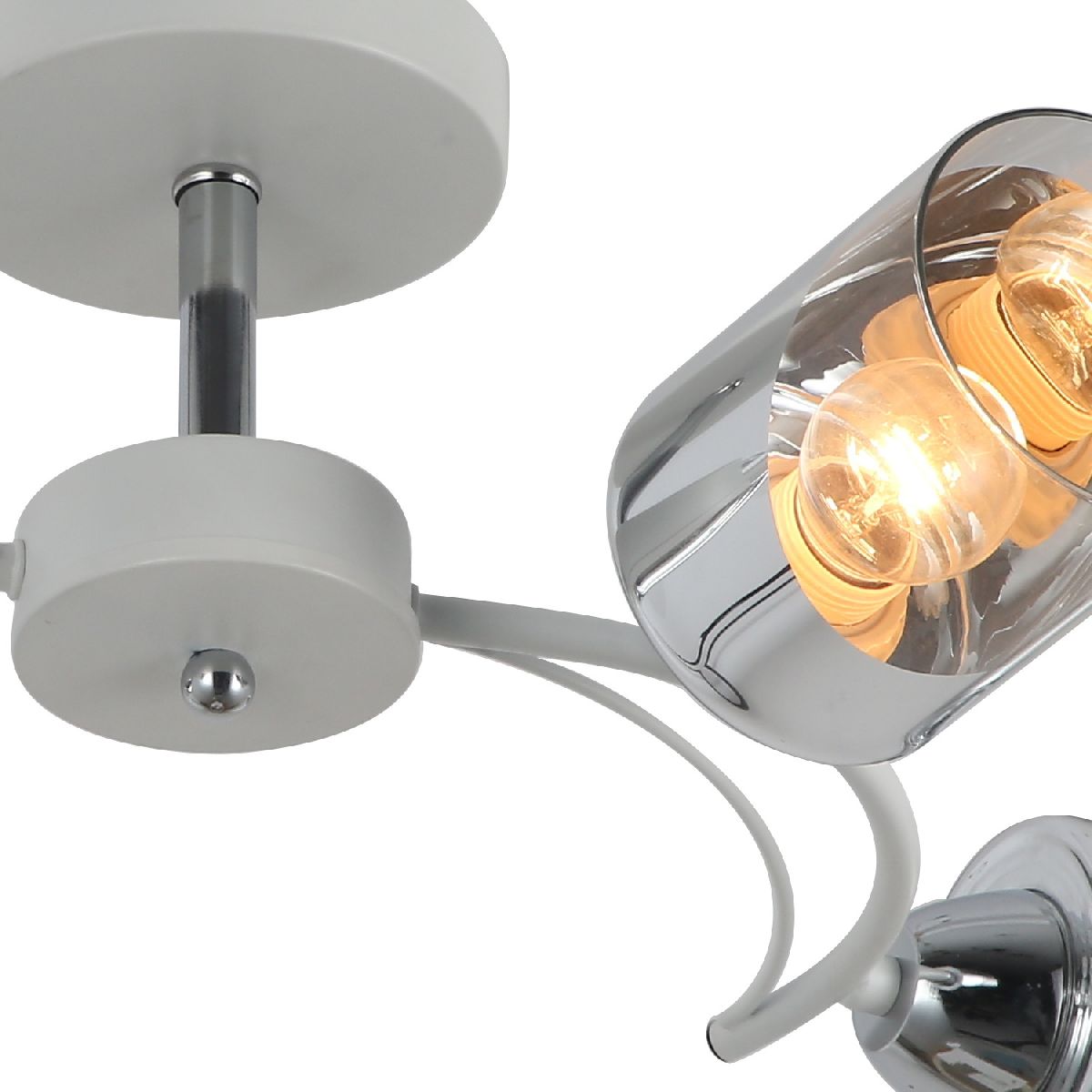 Люстра на штанге Illumico IL8208-4COU-79 WH CR Iola