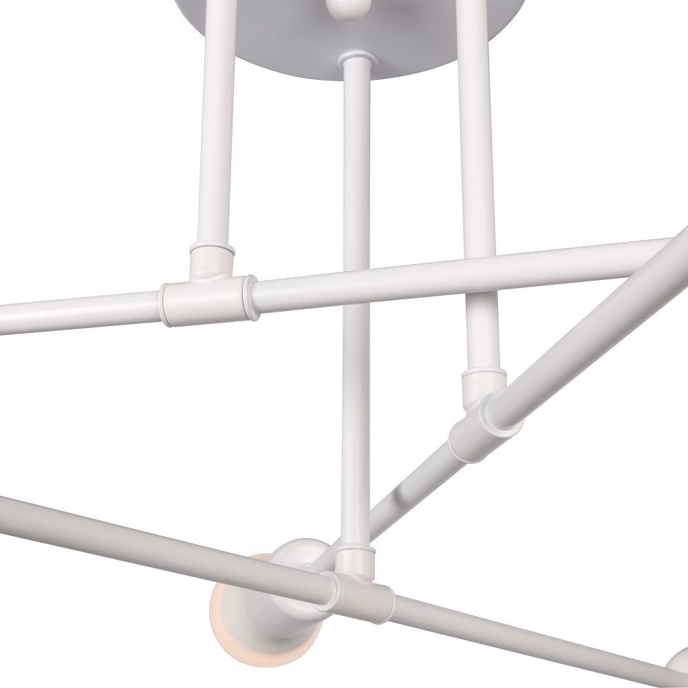 Потолочная люстра Ledvelvet LV100105-LEDWH