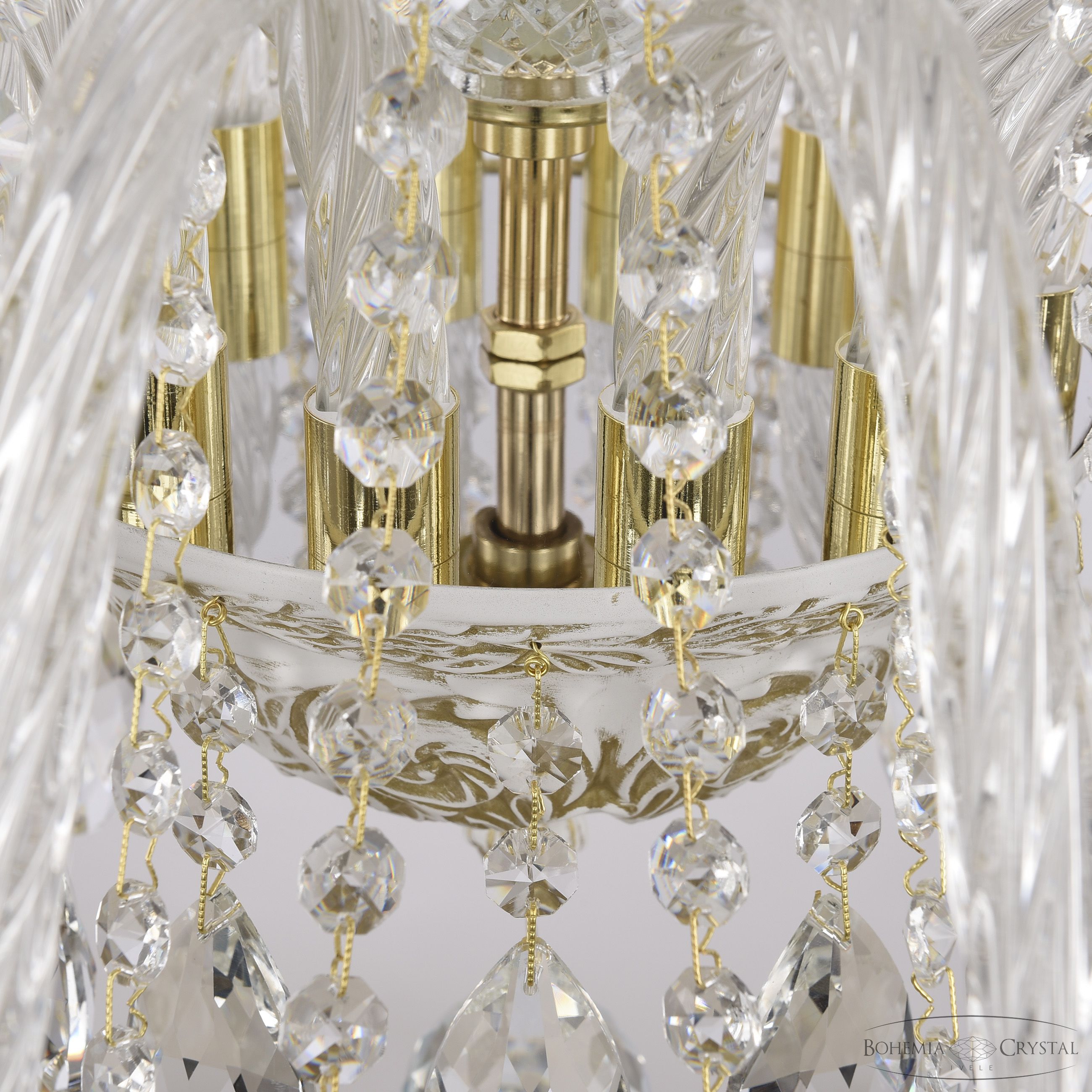Подвесная люстра Bohemia Ivele Crystal AL16302/12/300 WMG в Москве