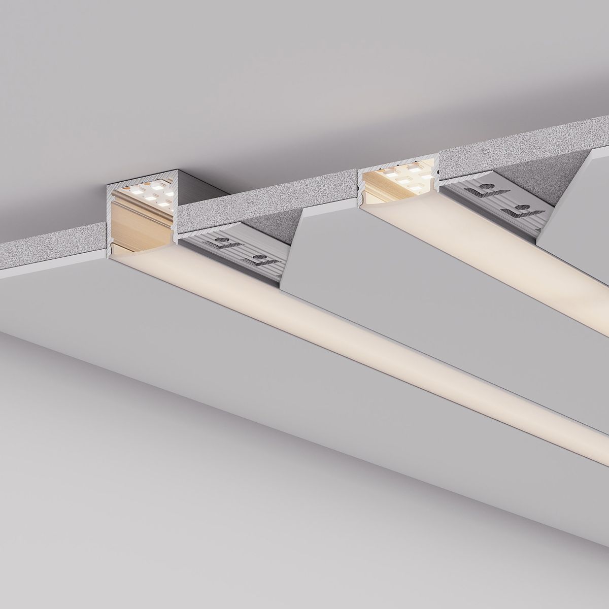 Профиль Arlight FANTOM-W20-H10-3000 ANOD (Алюминий) 062556