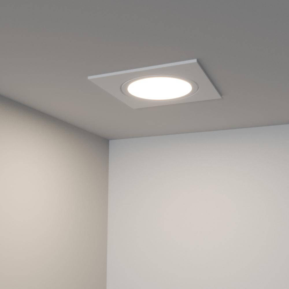 Мебельный светильник Arlight LTM-S60x60WH-Frost 3W White 110deg