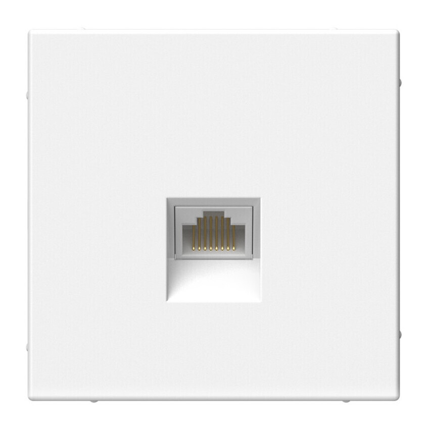 Розетка компьютерная RJ45, кат. 5е, механизм Systeme Electric ArtGallery Лотос GAL001383