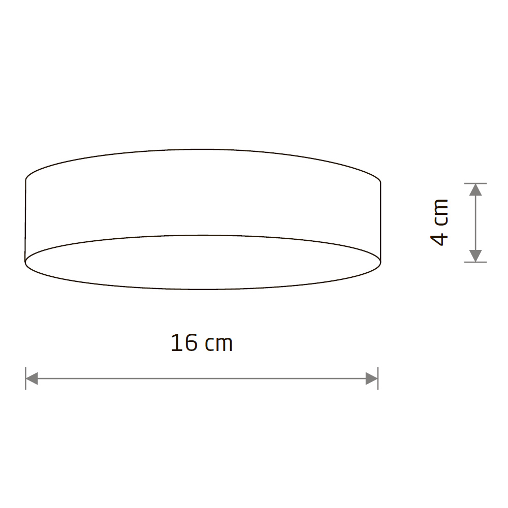 Накладной светильник Nowodvorski Lid Round Led White 10403