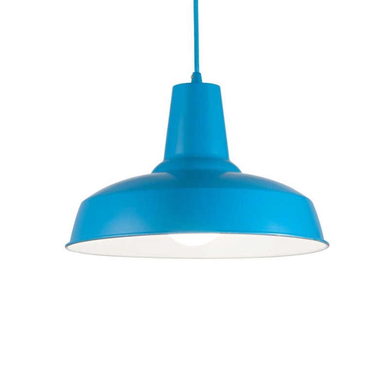 Подвесной светильник Ideal Lux Moby SP1 Azzurro 160825